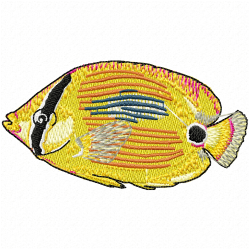 Fishes Embroidery Design 3 Fishes Embroidery Design 3